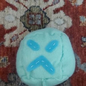 Handmade SlimeCube - Cyan Mad